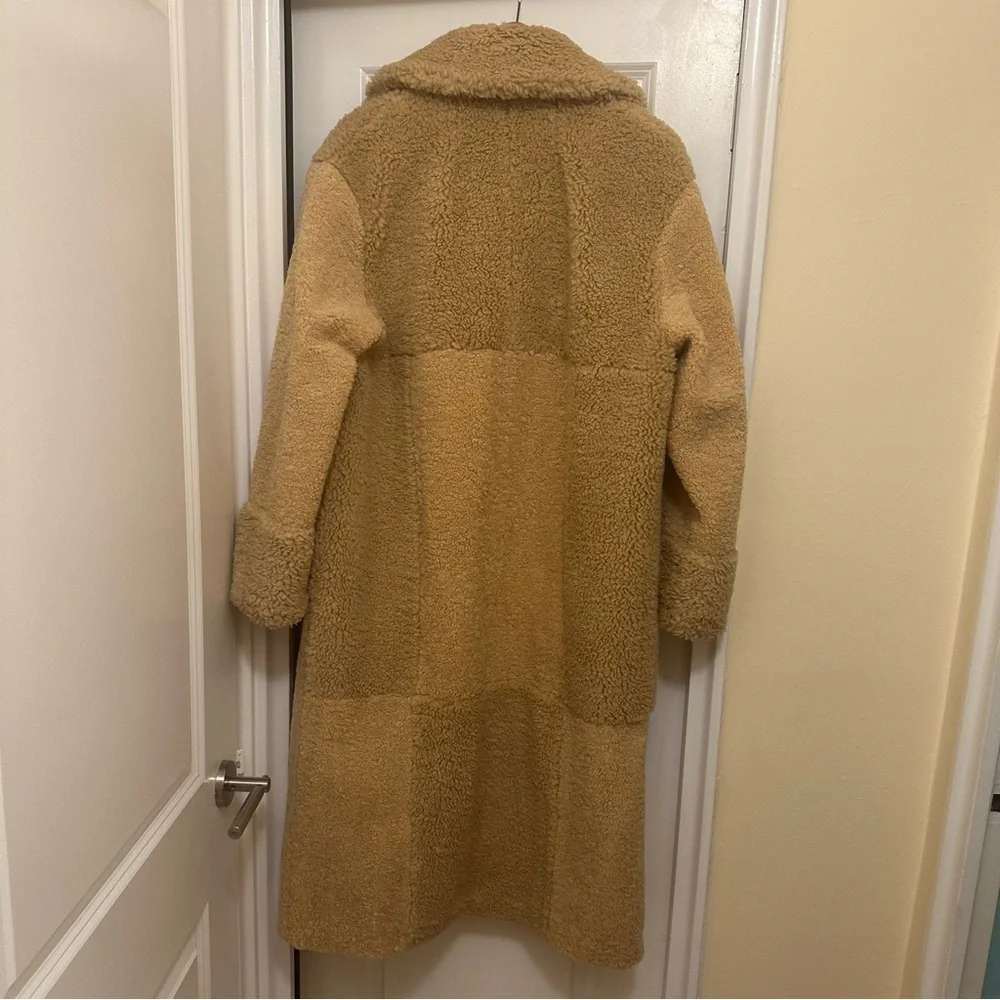 A.L.C. Camel Teddy Coat - Picture 7 of 12